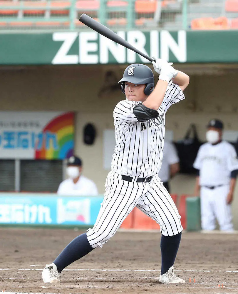 【画像・写真】選抜8強の九州国際大付がコールド発進「2年生四天王」の佐倉は6番で2安打4打点