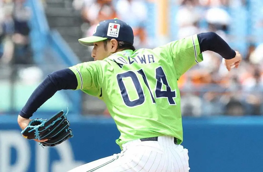 【画像・写真】ヤクルト小沢、プロ初先発で5回3失点で勝利投手の権利　先月26日支配下登録の苦労人が仕事