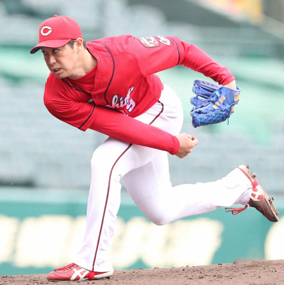 【画像・写真】広島・野村が1軍再合流　阪神3連戦で先発へ　前回登板では618日ぶり白星