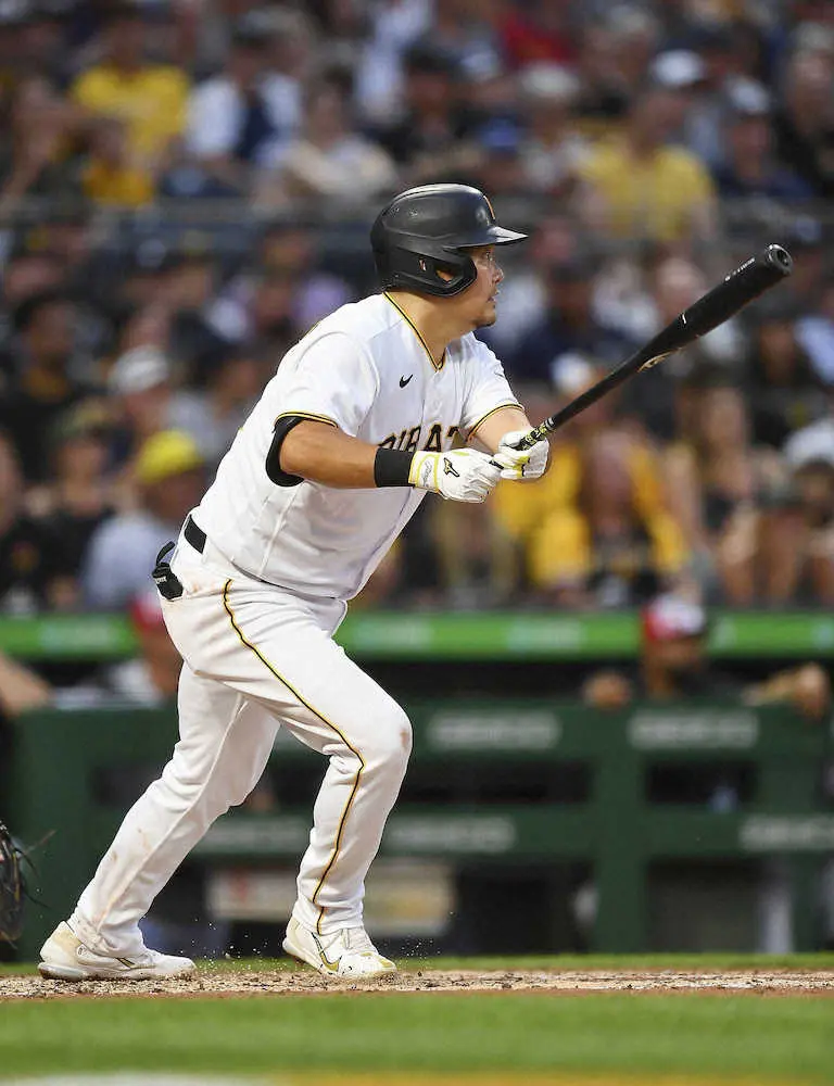 パイレーツ 筒香 42日ぶりメジャー復帰戦でいきなりマルチ スポニチ Sponichi Annex 野球