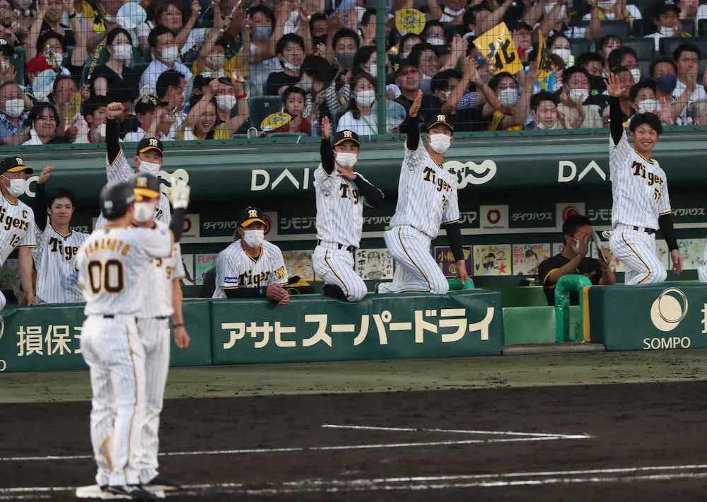 【画像・写真】阪神　逆転勝ちで3連勝“コイ煩い”にさよなら　今季2分け挟み9連敗中の広島から今季初勝利　　