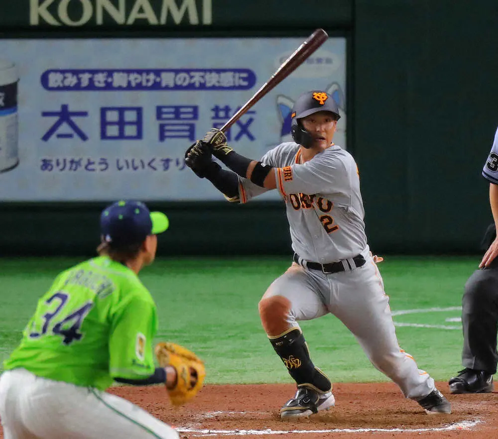 【画像・写真】巨人・吉川　自身3度目サヨナラ打で首位独走・ヤクルトの連続勝ち越し止めた