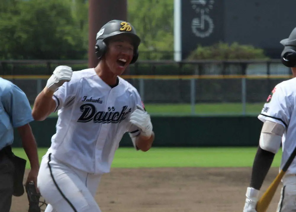 【画像・写真】福岡第一が好発進　守り勝つための“奪進塁”体現