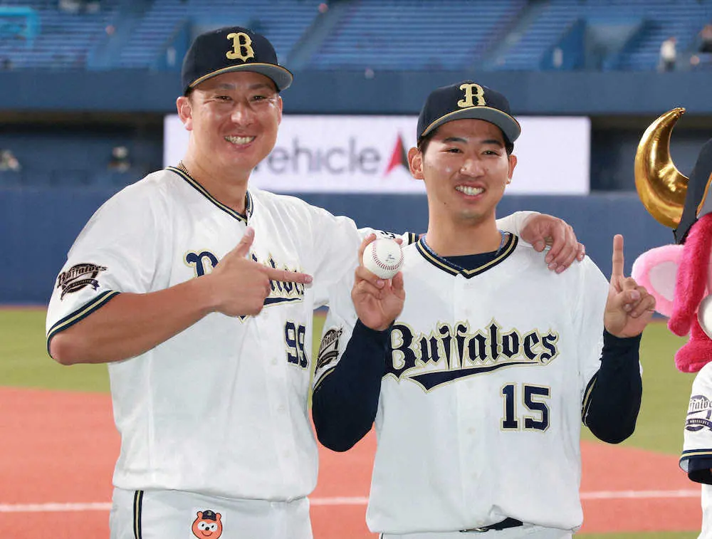 【画像・写真】オリ・椋木の父・新吾さん、プロ初勝利祝福　大学2年春のケガで感じた成長「礼儀を大事にするように」