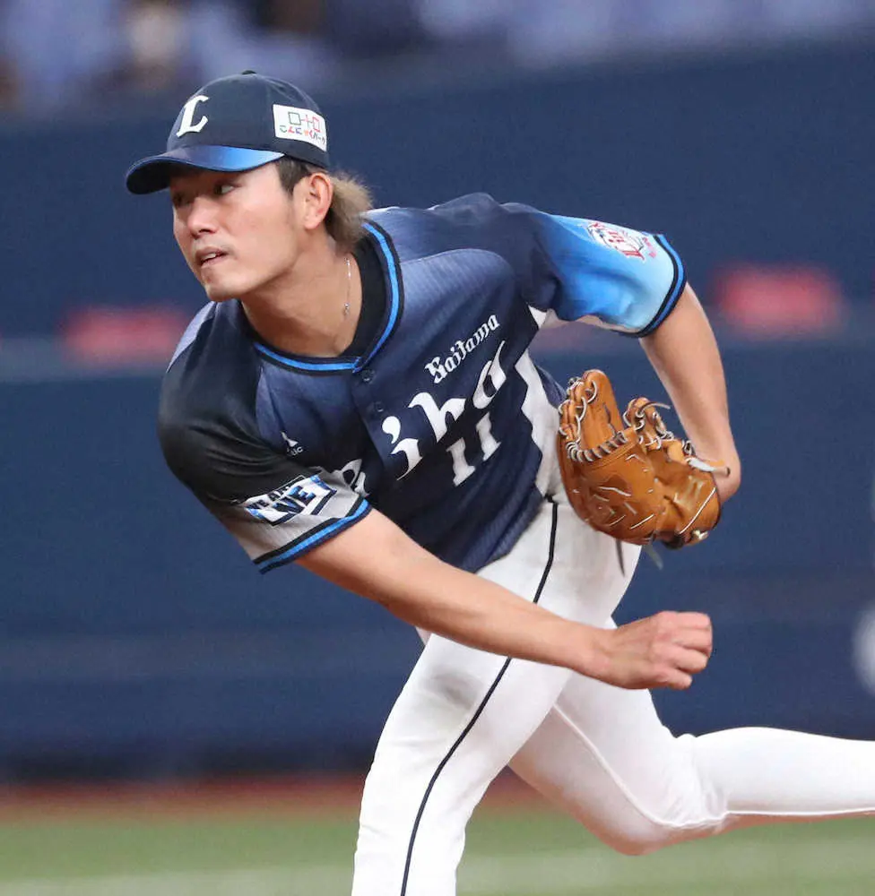 【画像・写真】西武・今井　今季初登板、6回3失点黒星も監督評価、次回登板に期待