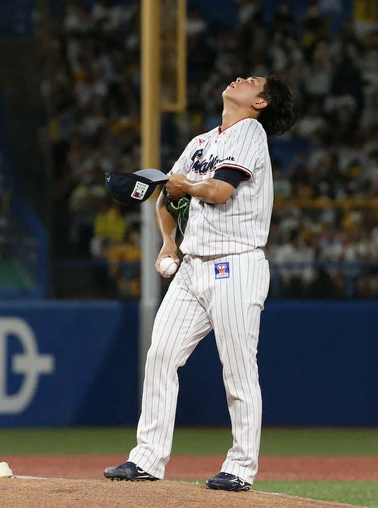 【画像・写真】ヤクルト・ドラ3柴田　1回5失点自責は1“ほろ苦デビュー”も…佐藤輝から三振で「将来に期待」