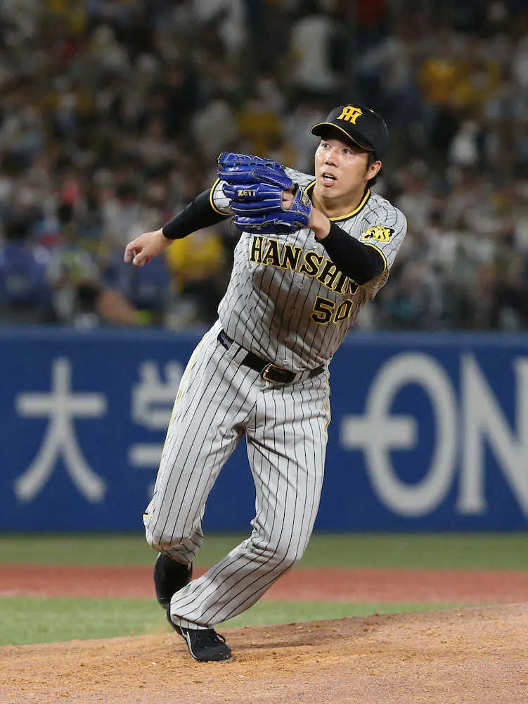 【画像・写真】阪神　打線奮起11安打8得点で首位・ヤクルトに快勝　青柳完封でリーグトップ9勝目