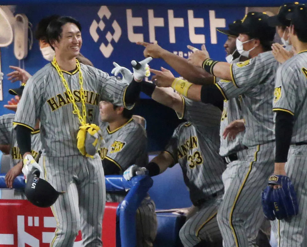 【画像・写真】【内田雅也の追球】「安打王」の秘めた思い　記録の重圧から解き放たれて、あらためて見せつけた長打力