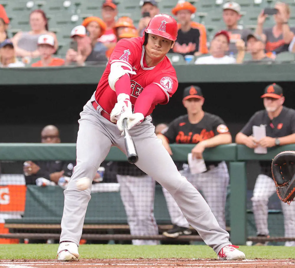 【画像・写真】大谷翔平　8試合ぶり！今季21度目のマルチ安打　2、4打席目に左前打マーク