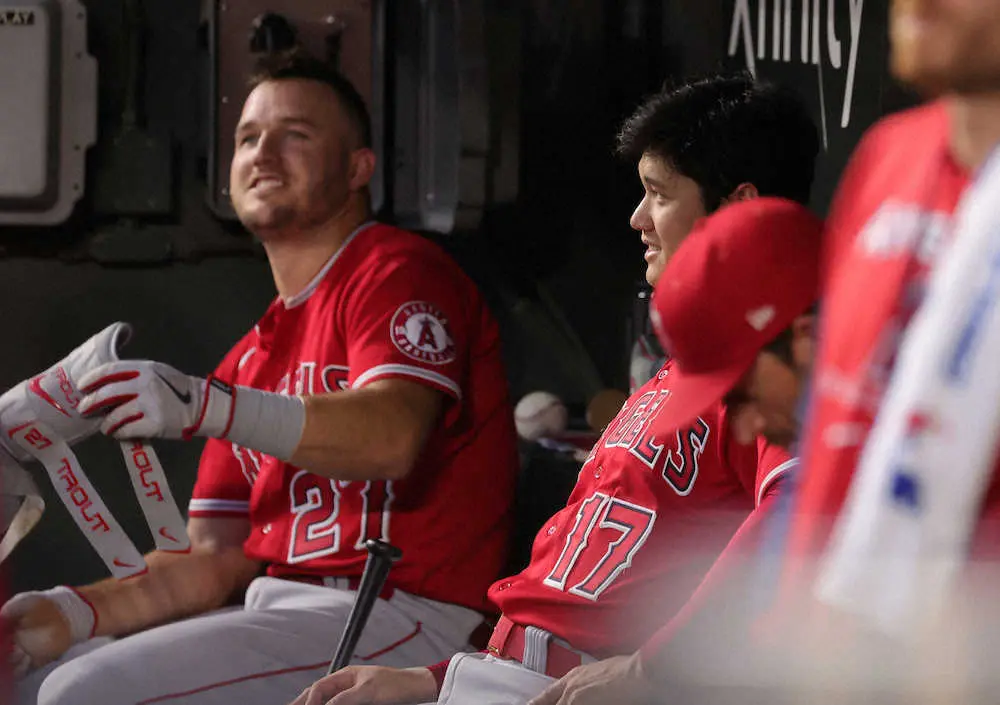 【画像・写真】「トラウタニ弾」も…エ軍サヨナラ負け　救援陣失点重ねファンため息「もう大谷はリリーフもやって」