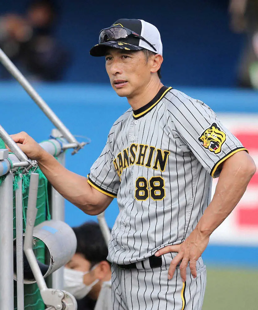 【画像・写真】阪神・矢野監督　新助っ人「A・ロッド」一塁起用の“超攻撃型布陣”構想も！大山は左翼、佐藤輝は三塁