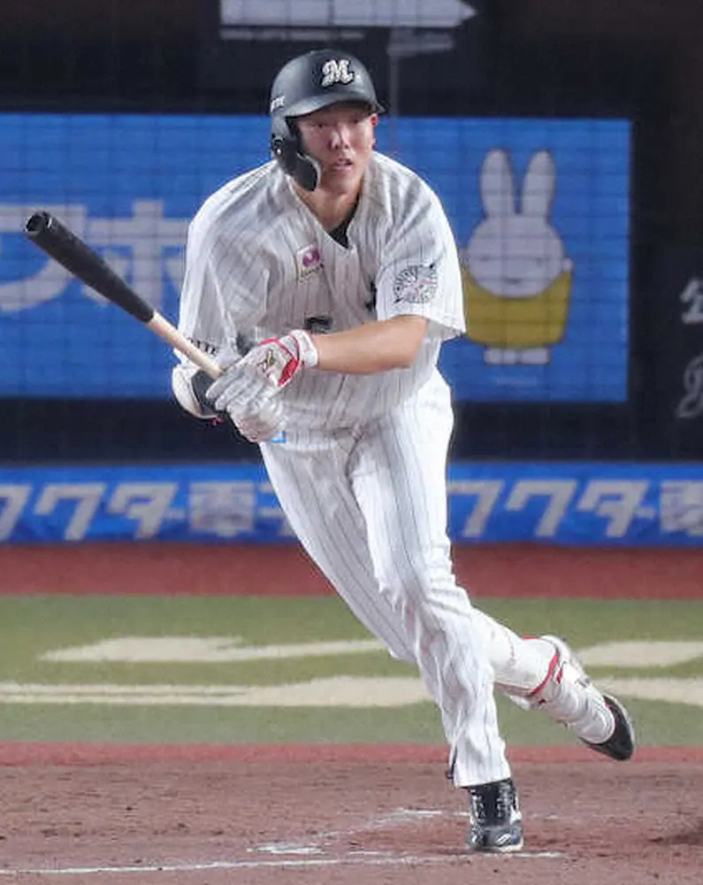 【画像・写真】ロッテ・安田　追求する“安打の延長線上の本塁打”「今の4番は4番目」