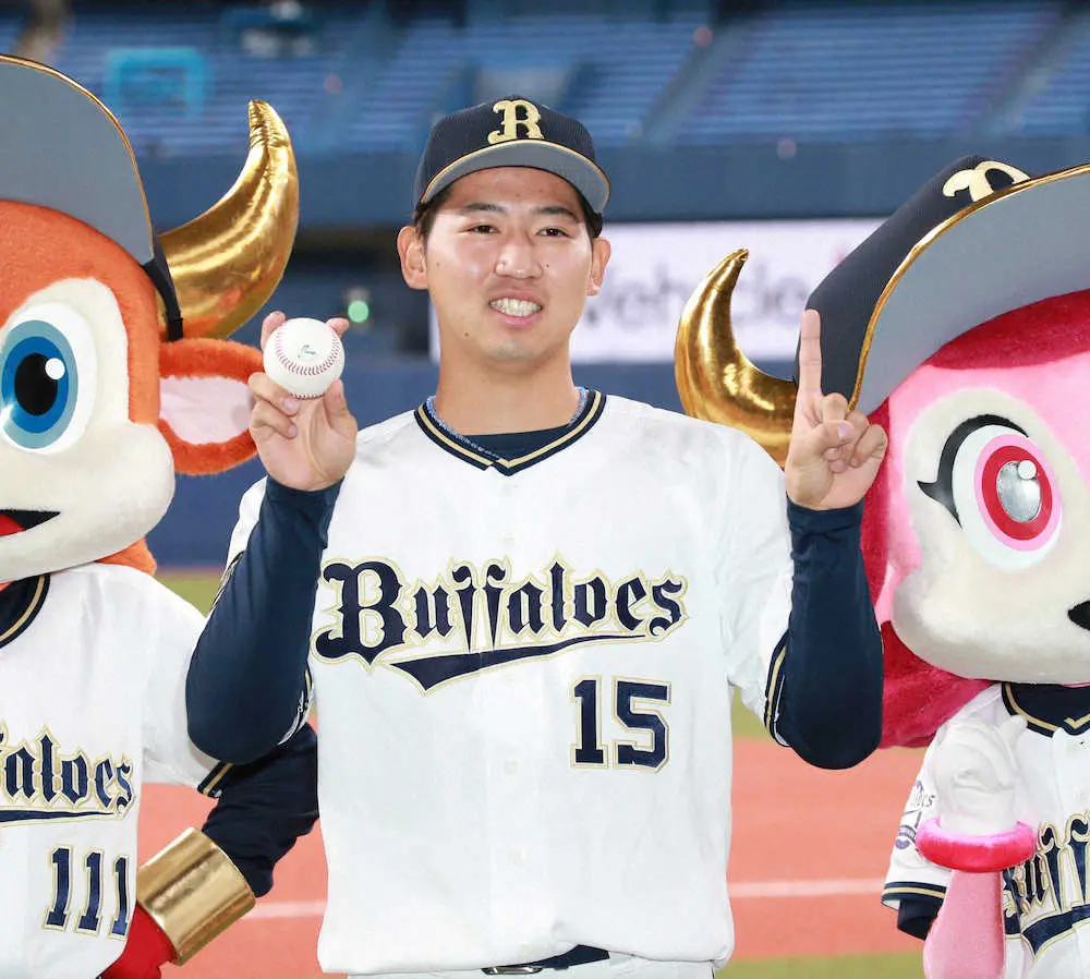 【画像・写真】オリックス・椋木、球団初「新人のデビューから2戦連続先発勝利」狙う　19日からの3連戦登板濃厚