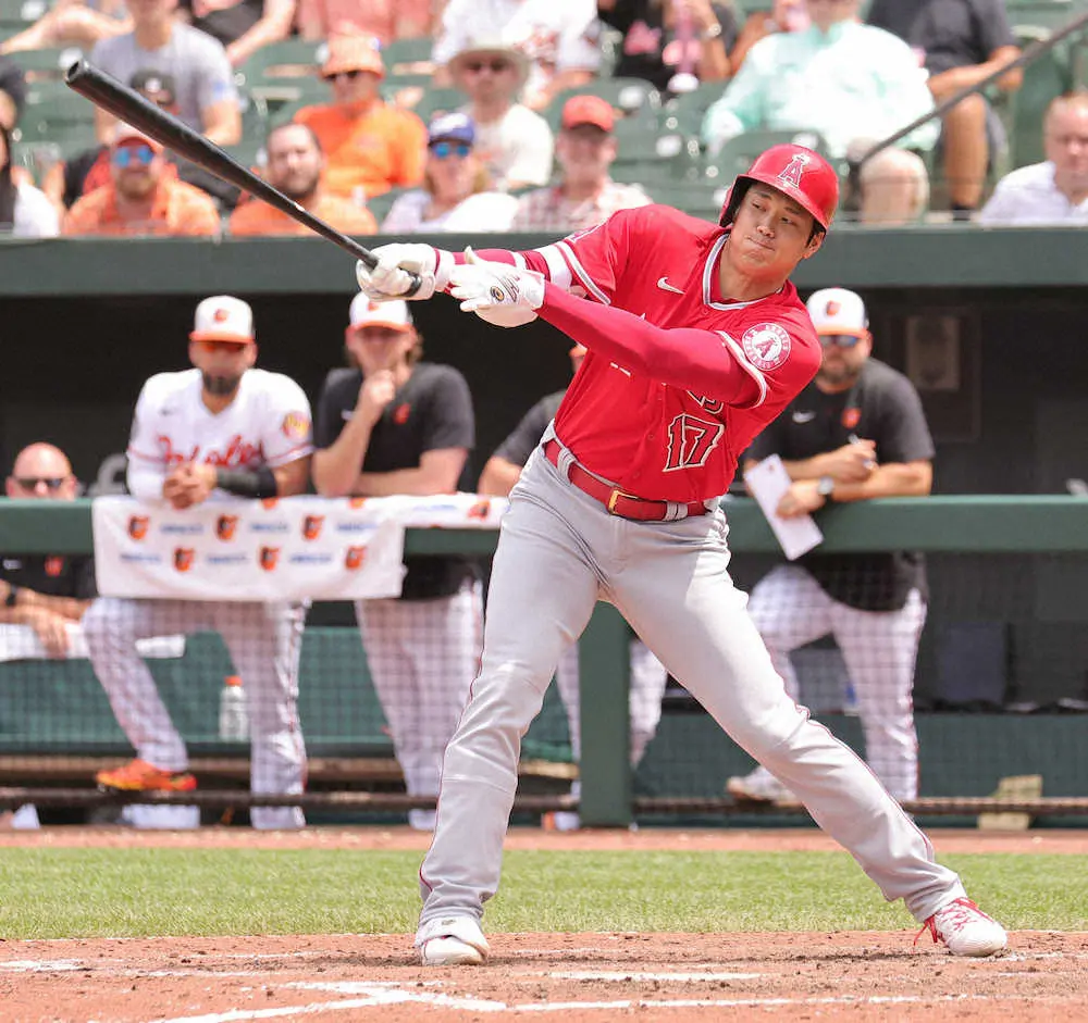 【画像・写真】エンゼルス・大谷、投手でも球宴選出　二刀流での起用にネビン監督代行「フィジカル面では心配していない」