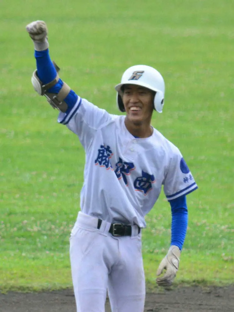 【画像・写真】天国の母へ届けた一打　藤沢西・山口太凱が2安打3打点「全部出し切るつもり」