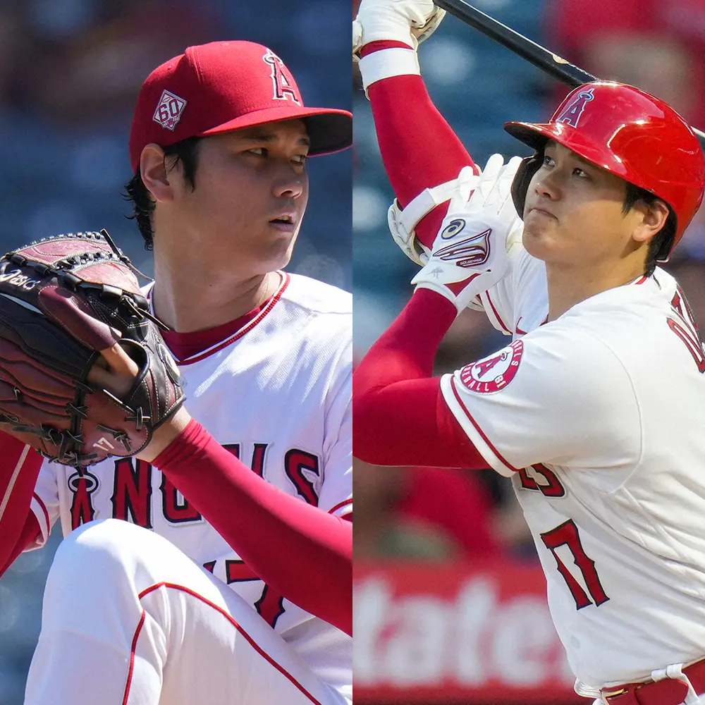 【画像・写真】大谷　アストロズ戦は4度目の「1番・投手兼DH」