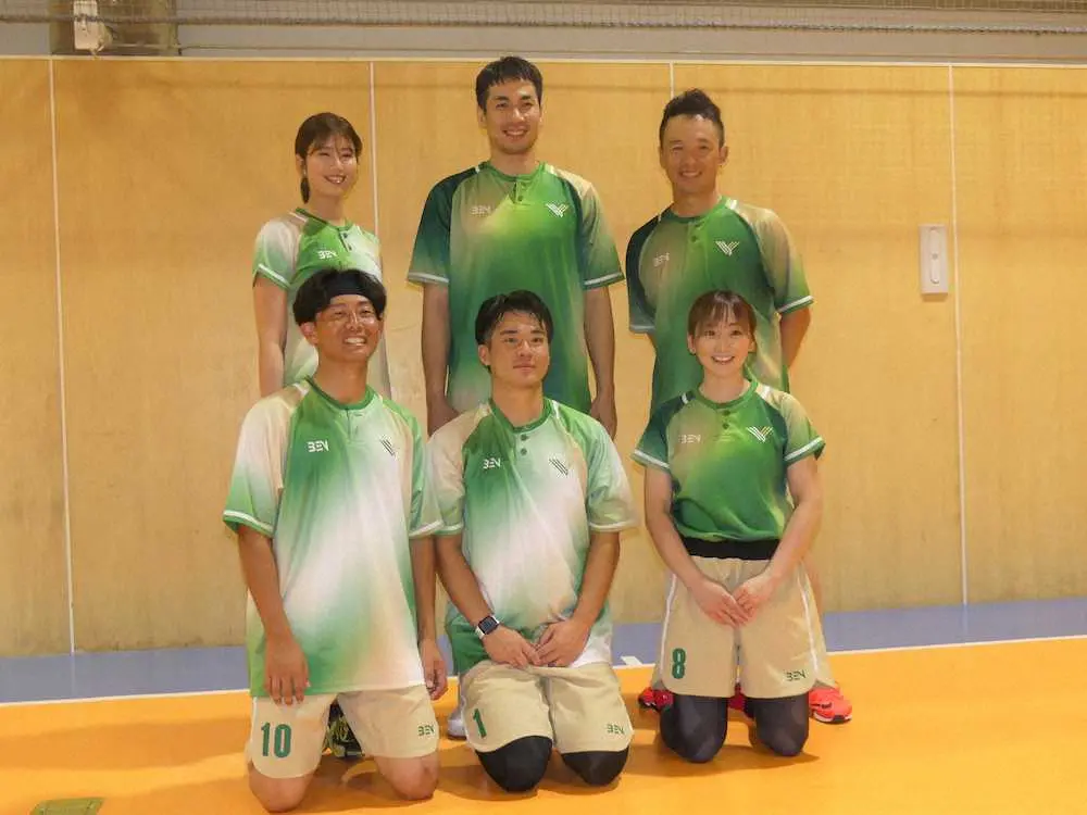 【画像・写真】タレント、元ソフトボール日本代表、Vリーガー…東京ヴェルディ・バンバータが5人制野球日本代表を狙う