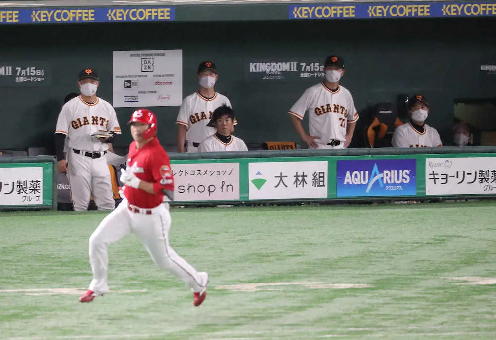 【画像・写真】巨人惨敗！4年ぶり借金3　今月3度目＆今季9度目の2桁失点　ナイターの結果しだいで4年ぶり5位転落