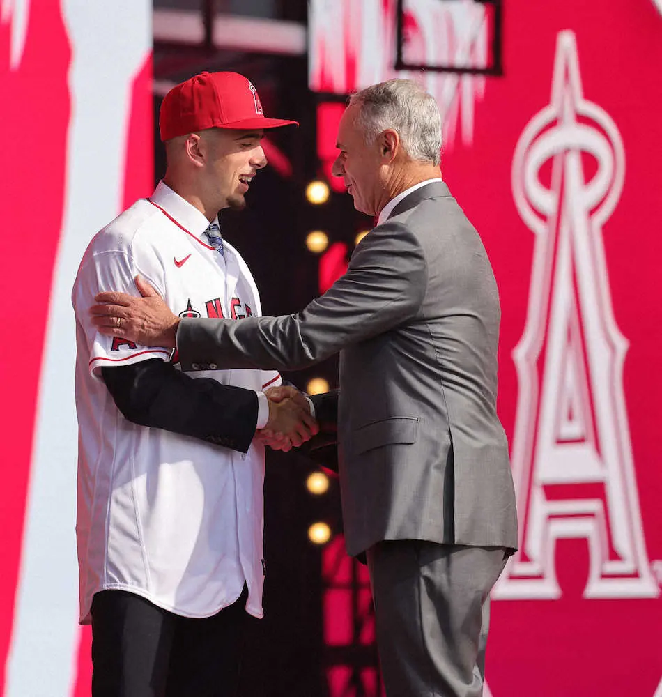 【画像・写真】エンゼルスは1巡目で二刀流21歳ネトーを指名「大谷に会えることに興奮している」