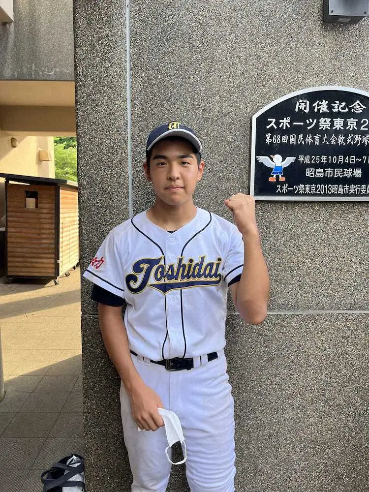 【画像・写真】斎藤雅樹Jr・陽太が代打安打　東京都市大等々力、東京都市大付に6―1勝利