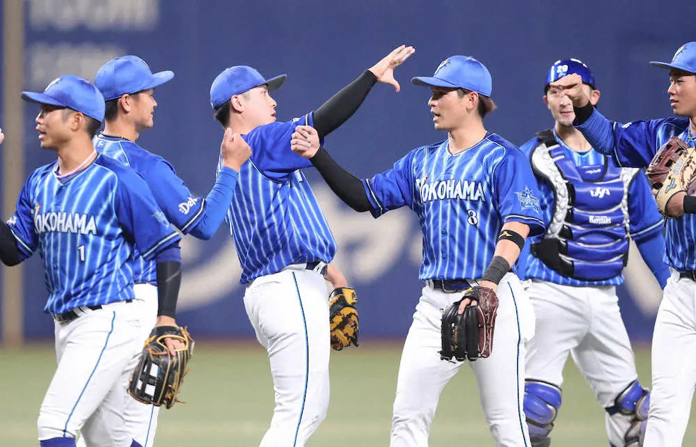 【画像・写真】DeNA2位浮上！今季4度目4連勝で借金完済　牧＆宮崎負傷も佐野が12号V弾