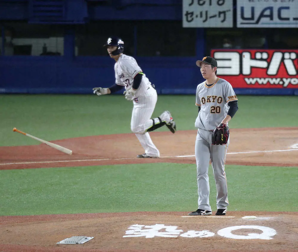 【画像・写真】巨人・戸郷　自身初の2桁勝利ならず　前回阪神戦でプロ初完封もヤクルト相手に6回途中5失点で降板