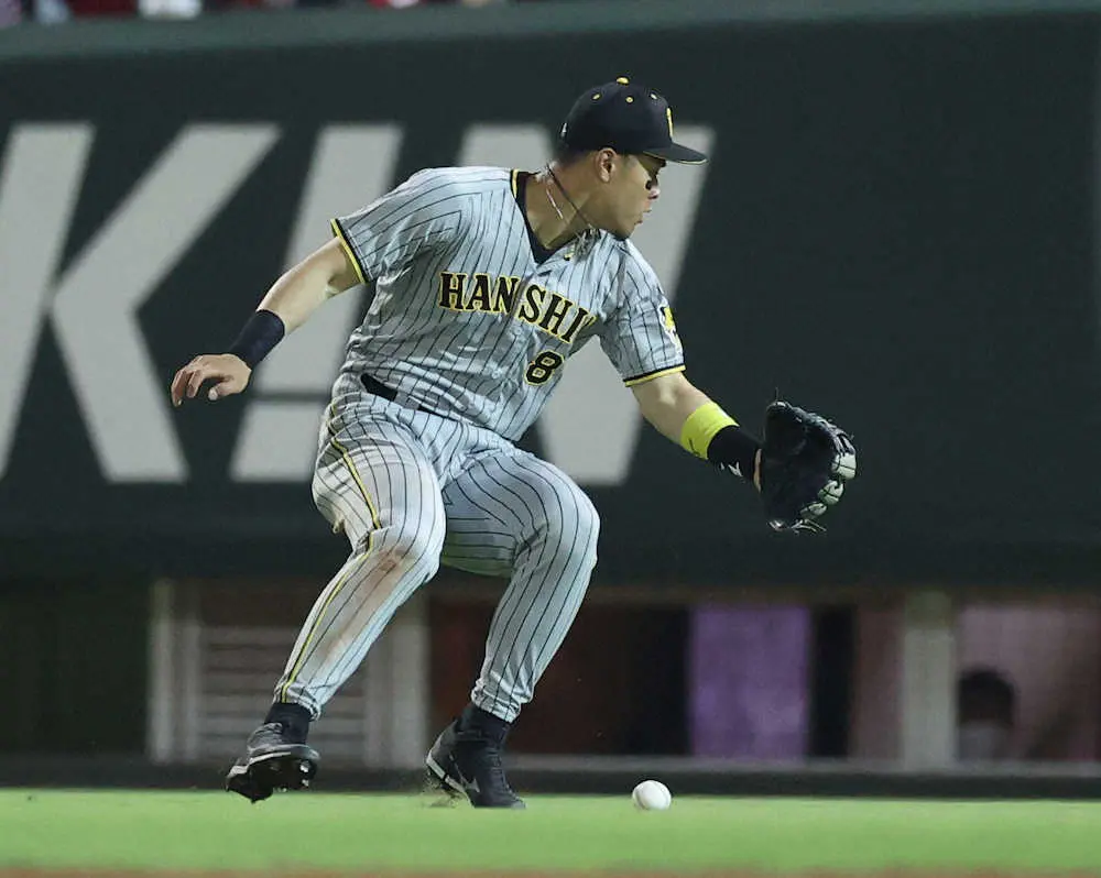 【画像・写真】阪神　佐藤輝、近本の連続失策から勝利逃す　井上ヘッド「たまに出る選手のミスじゃないからね」