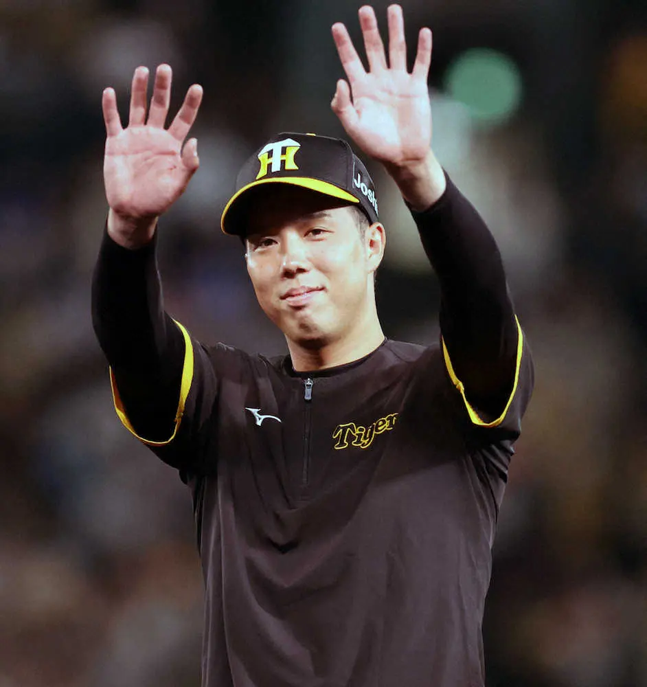 【画像・写真】アニメ大好き阪神・青柳「交代と言われてないのに…」5回終了時の生歌「残酷な天使のテーゼ」にドキッ!?