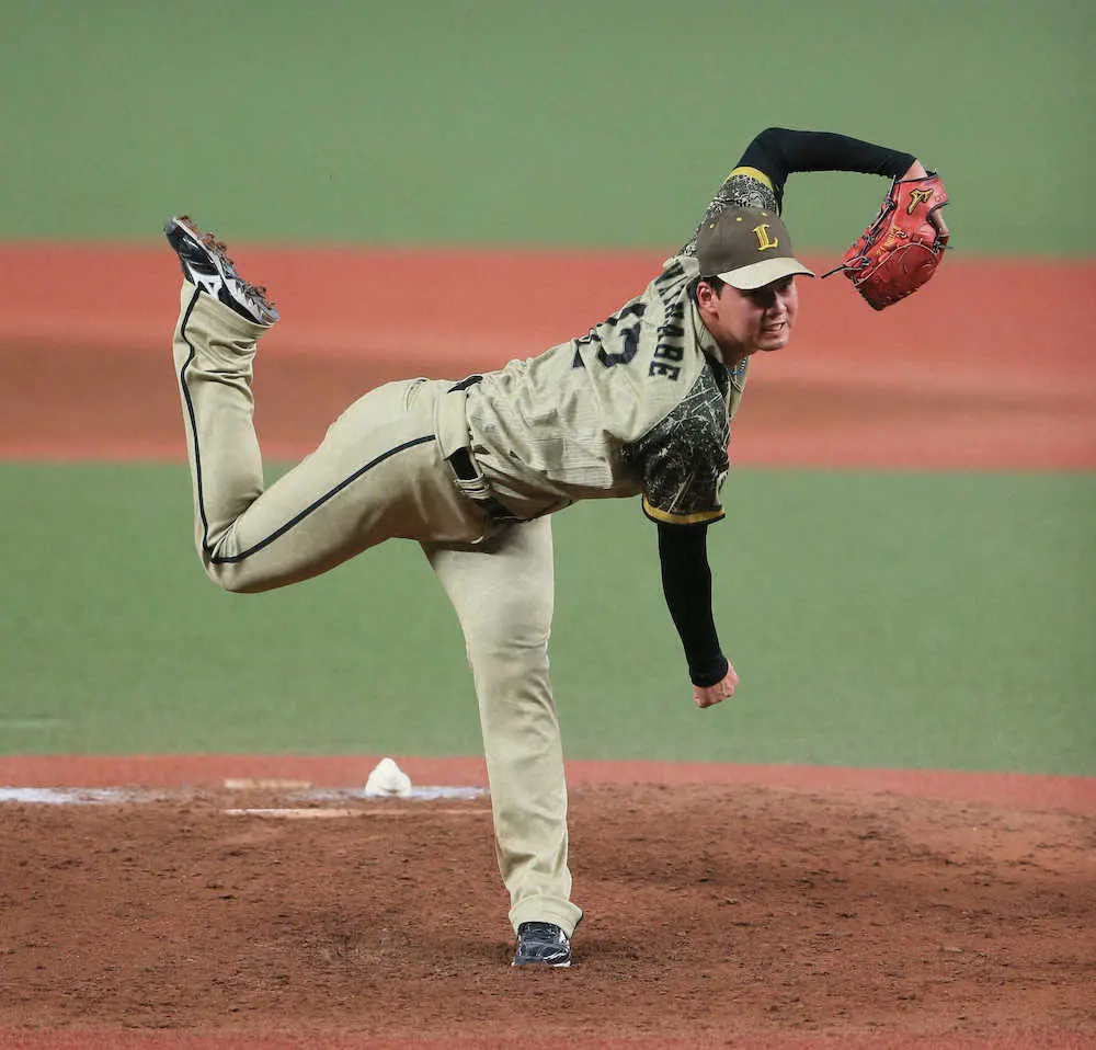 【画像・写真】西武・渡辺が待望の今季初勝利　6回途中2失点　開幕ローテ入りも2試合で2軍落ち