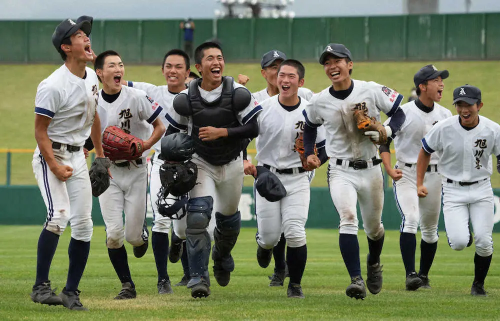【画像・写真】旭川東が53年ぶりの北北海道大会決勝進出　OG・北口榛花の銅メダル獲得と二重の喜び