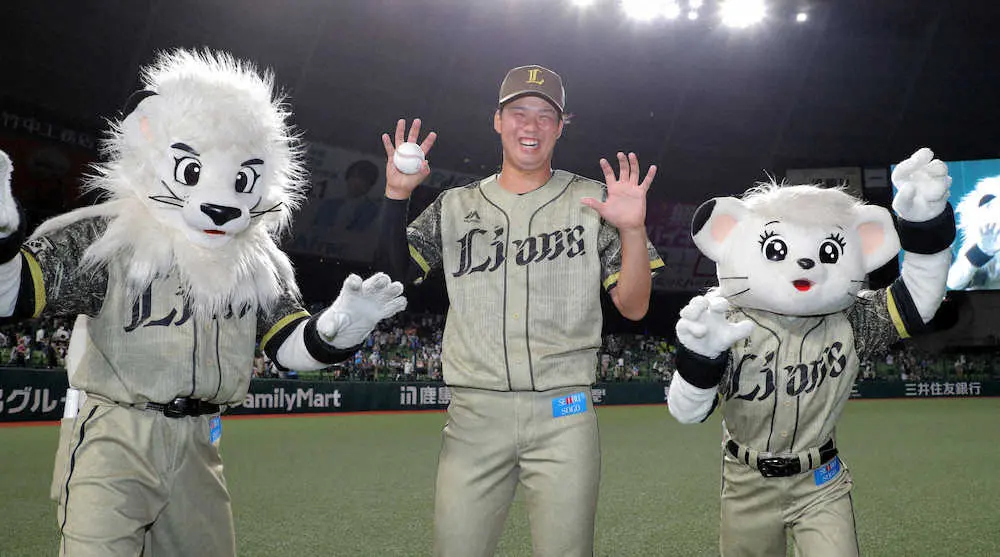 【画像・写真】西武・渡辺「内容は良くなかったけど粘れた」、6回途中2失点で待望今季初勝利