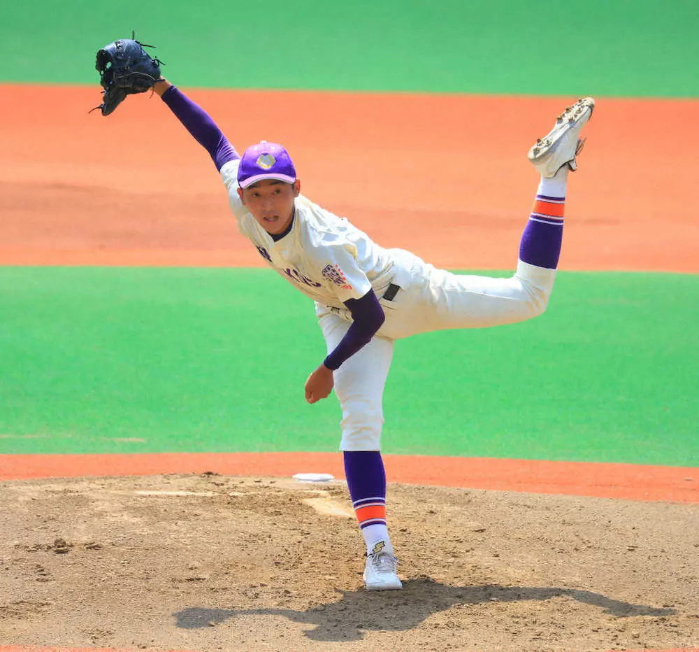 【画像・写真】堀越の“速くない”虎ノ介　7回零封で8強導いた　独特フォームで巧みに5回まで完全