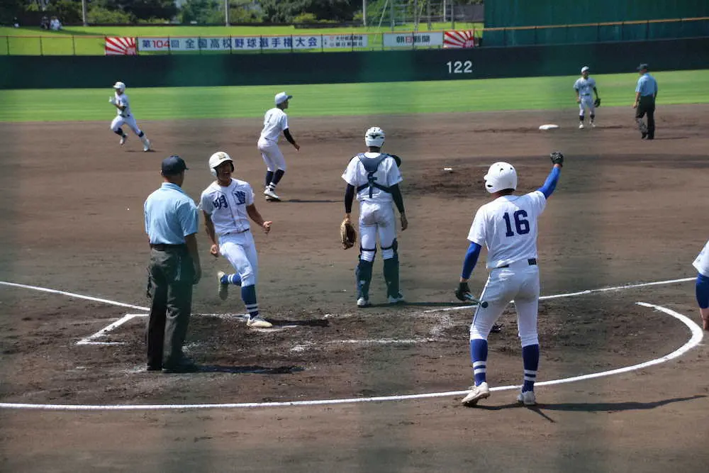 【画像・写真】【高校野球】明豊　2年連続8回目の甲子園切符！打線が12得点と持ち味発揮　悲願の全国頂点へ