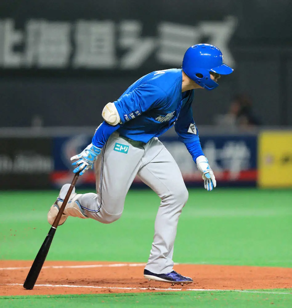 【画像・写真】日本ハム・清宮　激走内野安打が決勝打！連敗6で止めた　初選出球宴で「MVP獲ります」