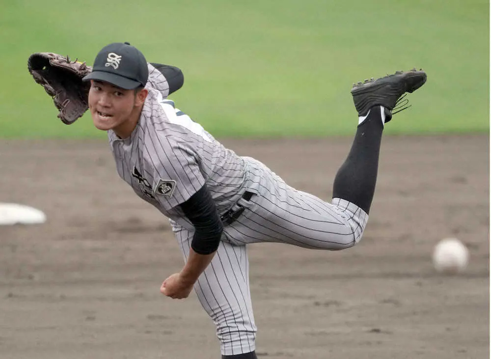 【画像・写真】知内が夏初の決勝進出　最速147キロ左腕・坂本が完投「一つ一つやりきれば勝ちはついてくる」