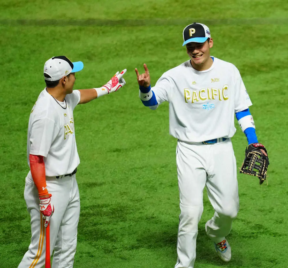 【画像・写真】日本ハム清宮　球宴での“積極的な姿勢”にネット注目!吉田正らとの「会話が気になりすぎる」と話題に