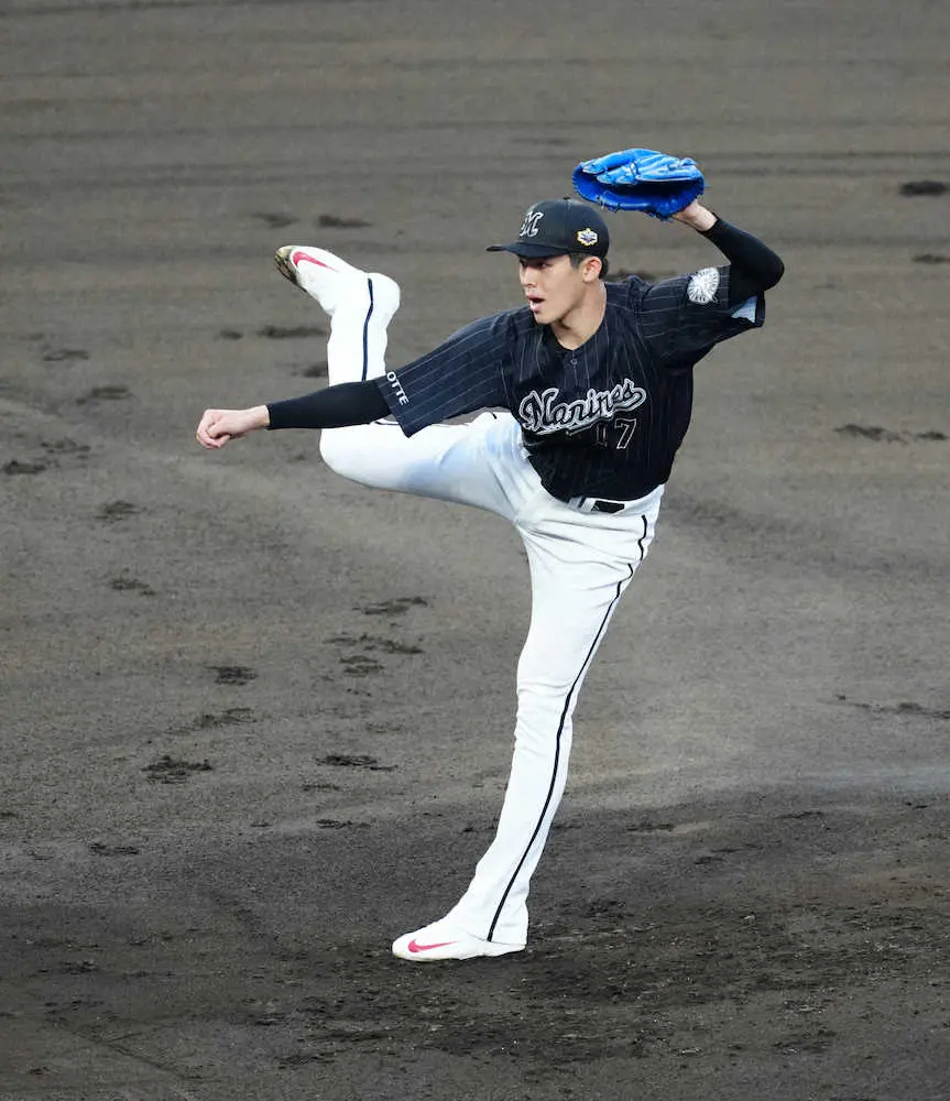 【画像・写真】【球宴】ロッテ佐々木朗希　初回に球宴日本選手最速タイの162キロ　大谷翔平に並ぶ