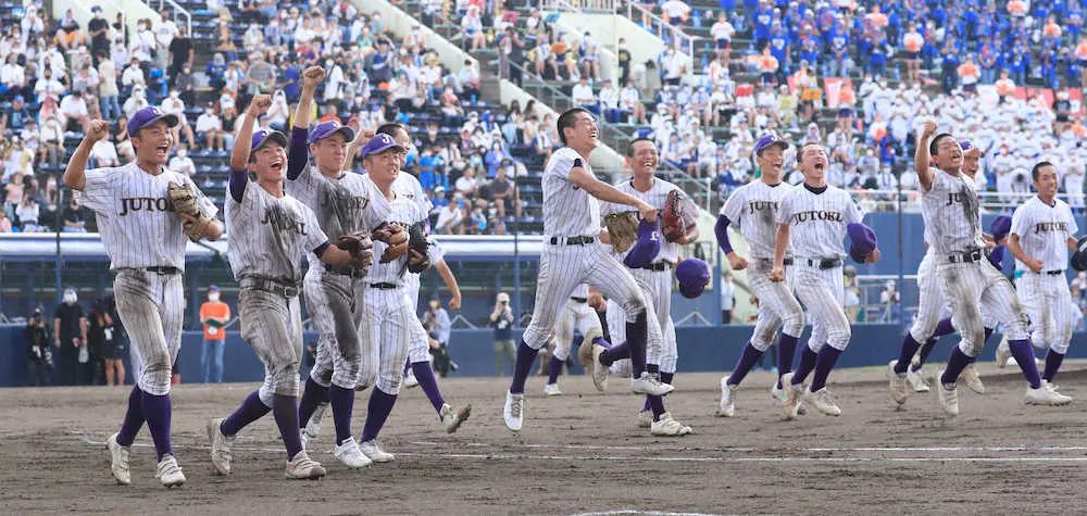 【画像・写真】樹徳、30年ぶり3度目聖地　初回に5得点で主導権！健大高崎撃破