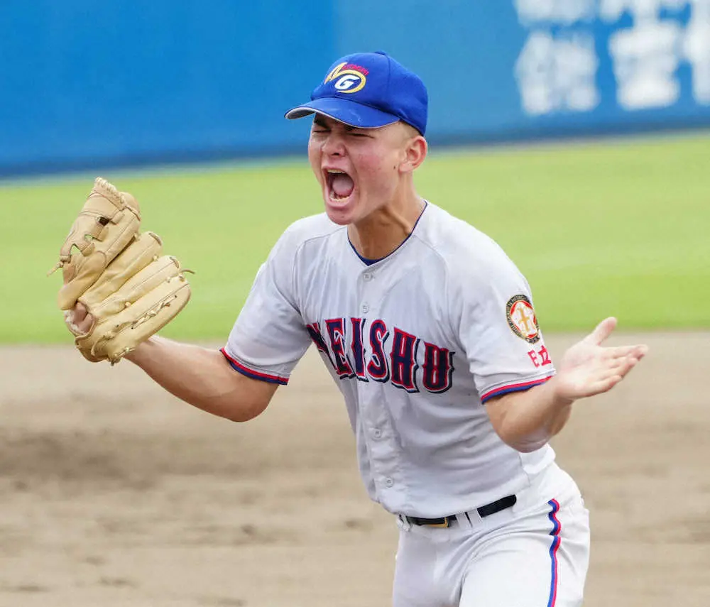 明秀学園日立 左キラー 石川ケニー 9回2死からk斬り好救援 いつでも行ける準備をしていた スポニチ Sponichi Annex 野球