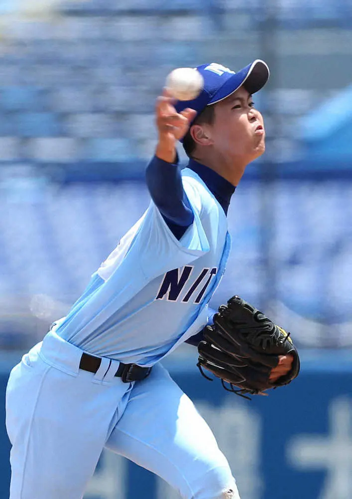 【画像・写真】日体大荏原が東東京大会決勝進出　エース・小金井が3種類のスライダーで都城東を封じる