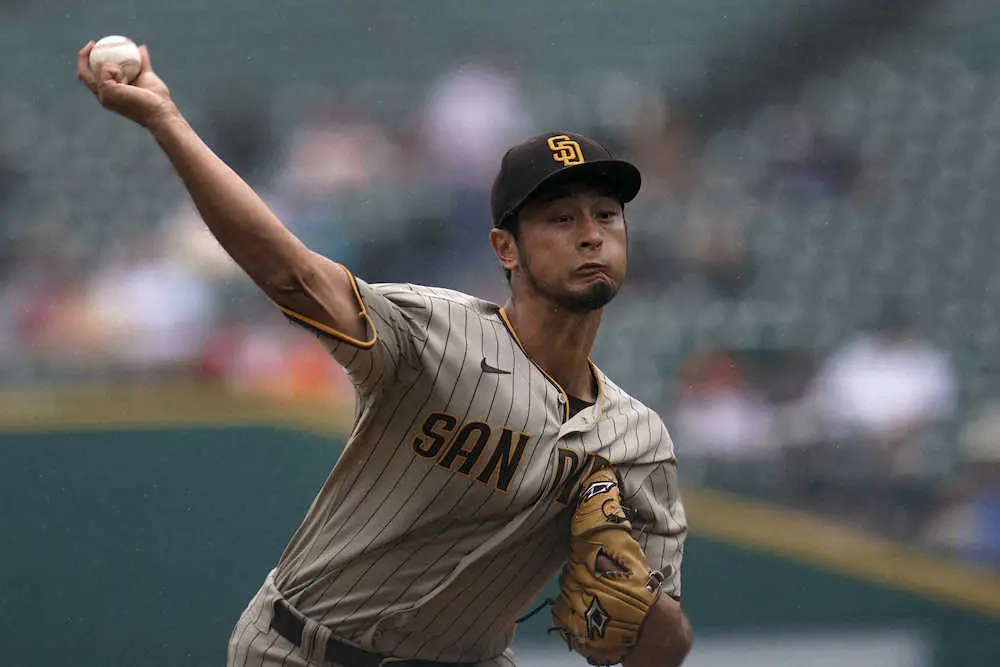 【画像・写真】パドレス・ダルビッシュ　日米通算101試合目の2桁奪三振　パイオニア野茂英雄氏に並ぶ日本歴代2位
