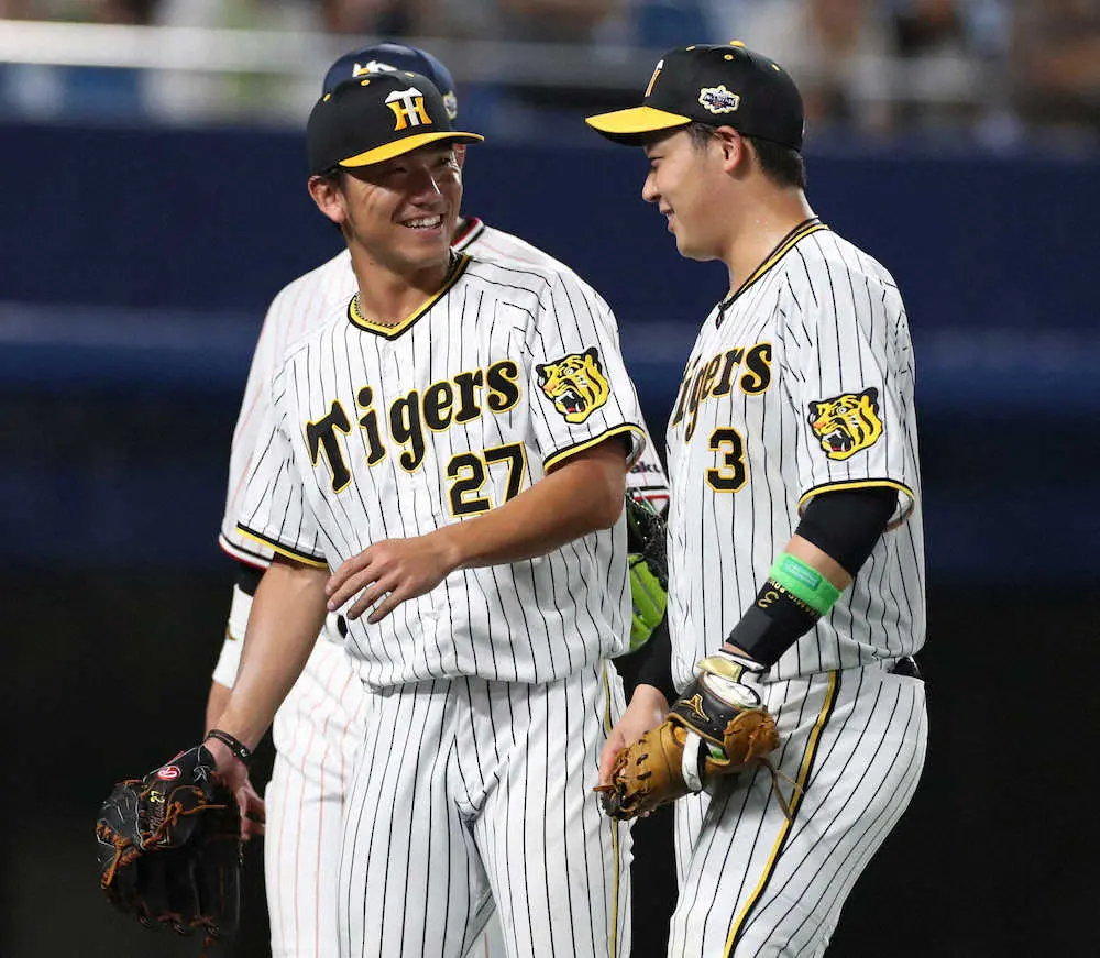 【画像・写真】阪神・大山、球宴2試合で4打数無安打も「本当にいい時間だった」