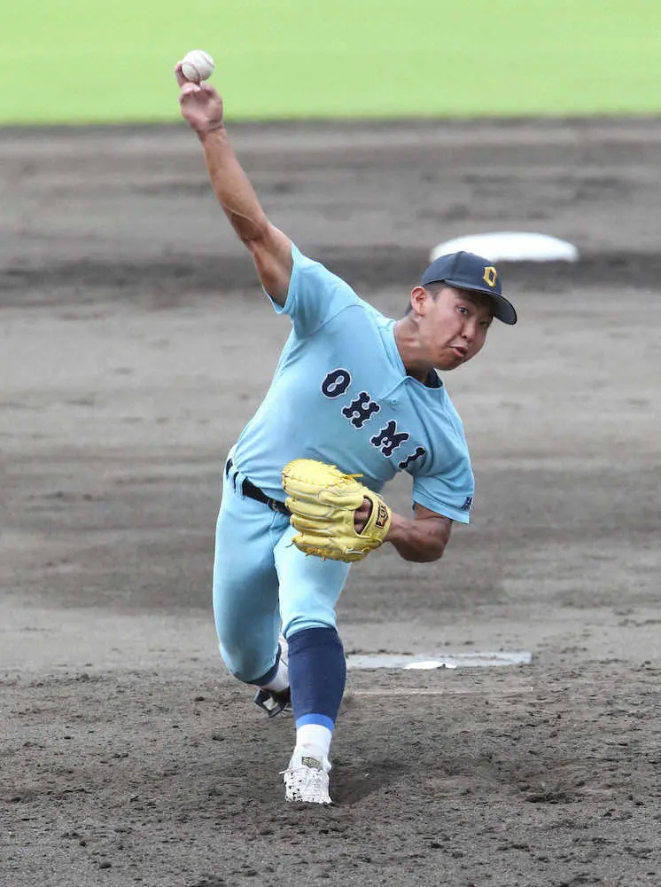 【画像・写真】近江が甲子園へ！1失点完投のエース・山田陽翔は「次こそ滋賀県に優勝旗を」センバツ準Vの雪辱果たす