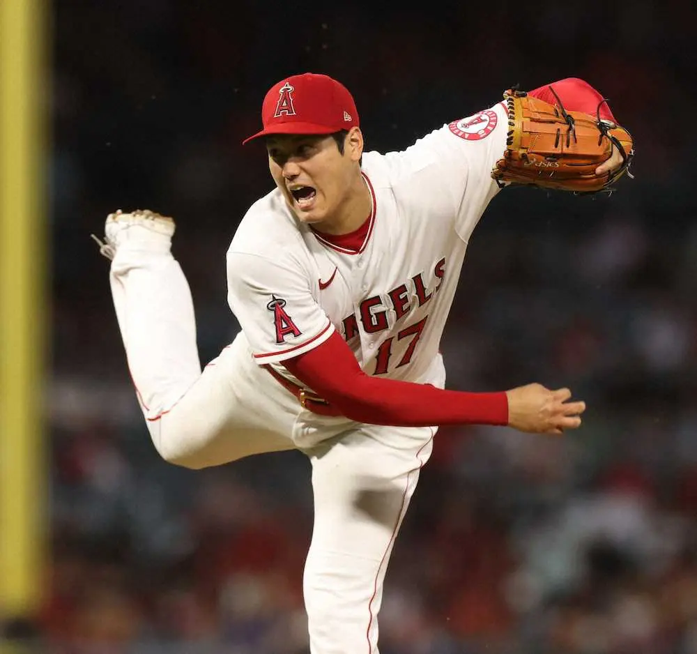 【画像・写真】大谷翔平　援護なく104年ぶり偉業はまた持ち越し…6回8安打2失点、6戦連続2桁Kも6敗目