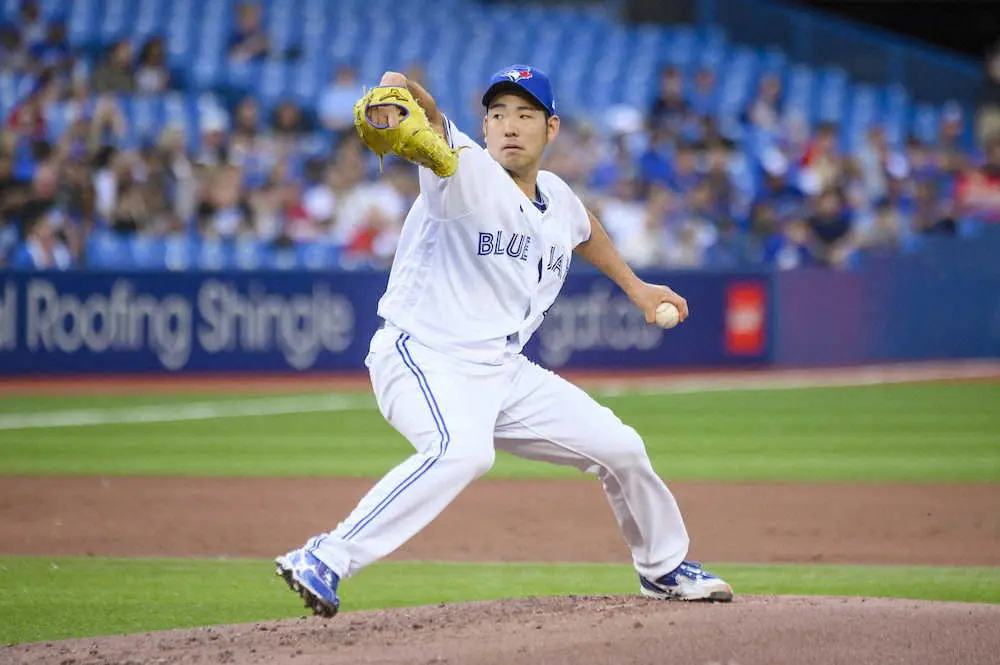 【画像・写真】ブルージェイズ・雄星　5回1失点で1カ月ぶり白星　首の張りから復帰