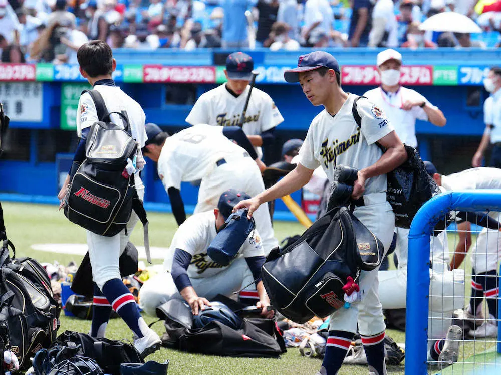 【画像・写真】都富士森　公立9年ぶり決勝進出逃すも　小牧主将「悔いなく思い切り楽しむことができました」