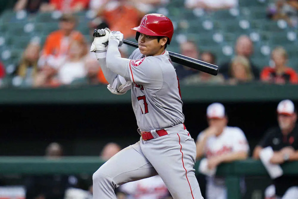 【画像・写真】エンゼルス大谷　登板翌日は「2番・DH」　ネビン監督代行「彼は状態がいい」