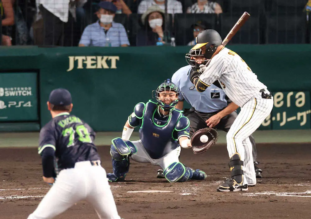 【画像・写真】【内田雅也の追球】糸原と梅野「四球後の初球」の功労　今も通じているセオリー