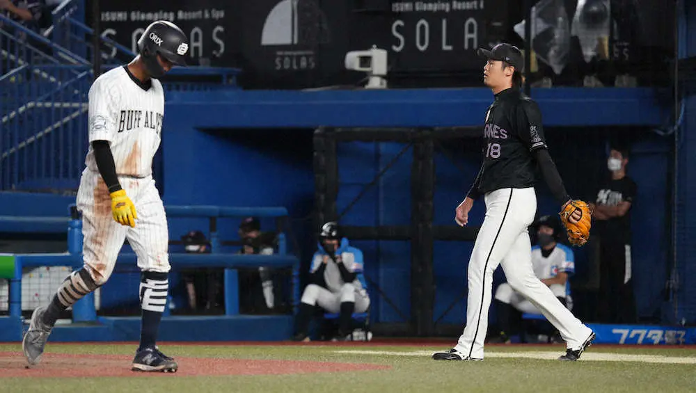 【画像・写真】ロッテ　4連敗で借金1　4失点の二木「ボールが甘くなってしまった」