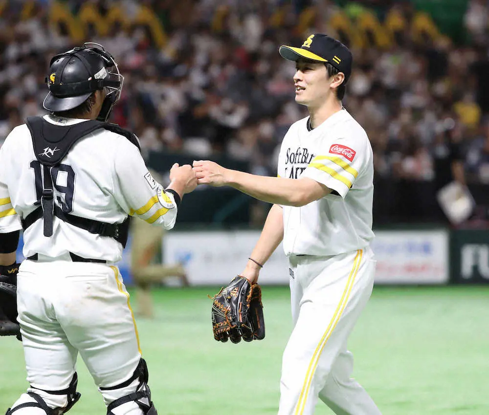 【画像・写真】ソフトB・和田「何としても連敗を止める」と41歳の粘り腰で3勝目　母校・浜田の甲子園切符が刺激に